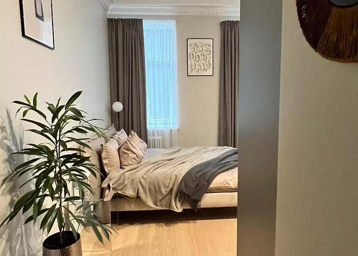 The Place With History In Renaissance Building Apartment Riga